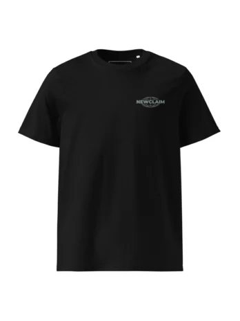 T-shirt Enjoy the planet – Noir